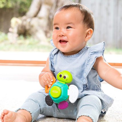 美國 Infantino 嬰兒玩具 BB玩具 益智玩具 搖鈴 啟智搖鈴玩具小海龜