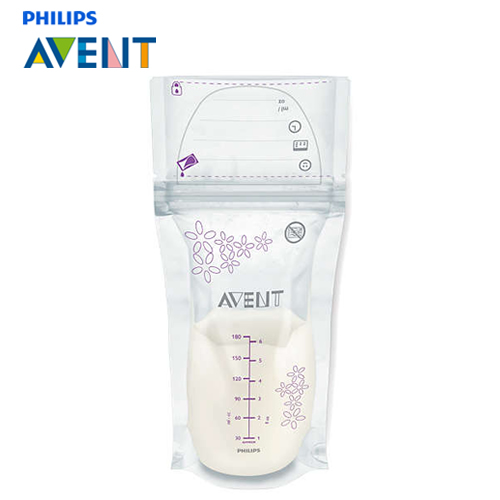 英國 飛利浦 Philips Avent Breastmilk Storage Bag Milk Bag 母乳保存 儲奶袋 180ml 25個