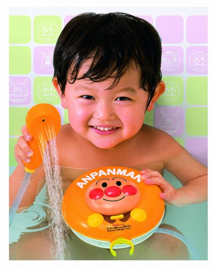 日本 Anpanman 麵包超人 玩具 沖涼玩具 洗澡玩具 浴室玩具 玩水 花洒 花灑 電動花灑玩具