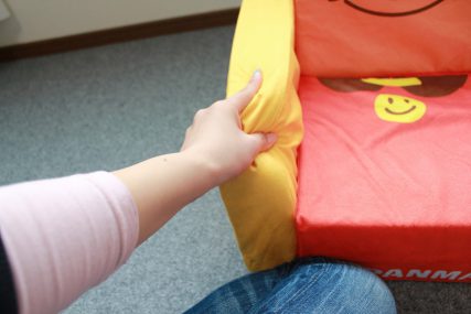 日本 Anpanman 麵包超人 椅子 座椅 坐椅 嬰兒梳化 兒童雙人梳化床