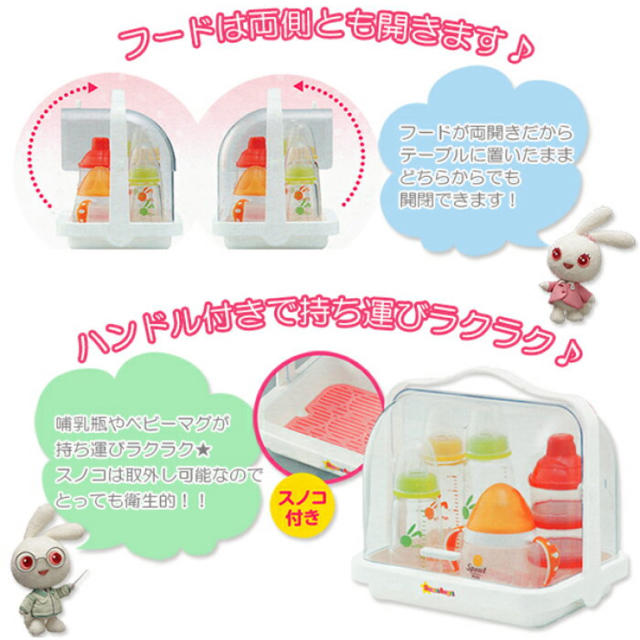 日本 西松屋 Smart Angel 奶樽收納箱