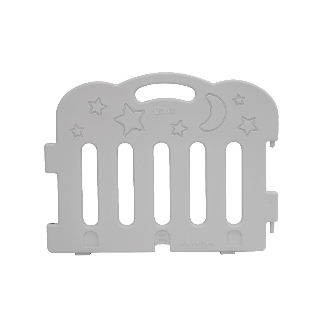 Caraz 9+1 Kibel 寶寶屋地墊套裝(附有面板固定扣) 圍欄+地墊 - 神秘灰色 + 白