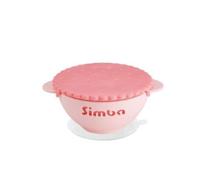台灣 Simba 美味曲奇吸盤碗