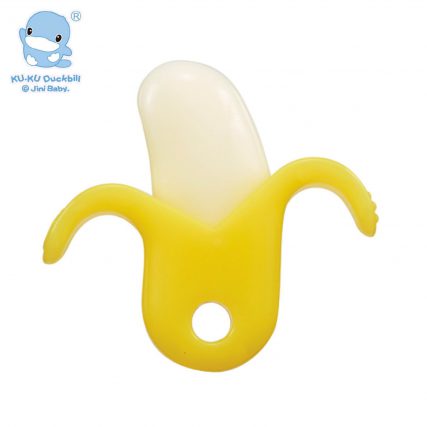 Kuku 香蕉寶寶固齒器 [附收納盒]