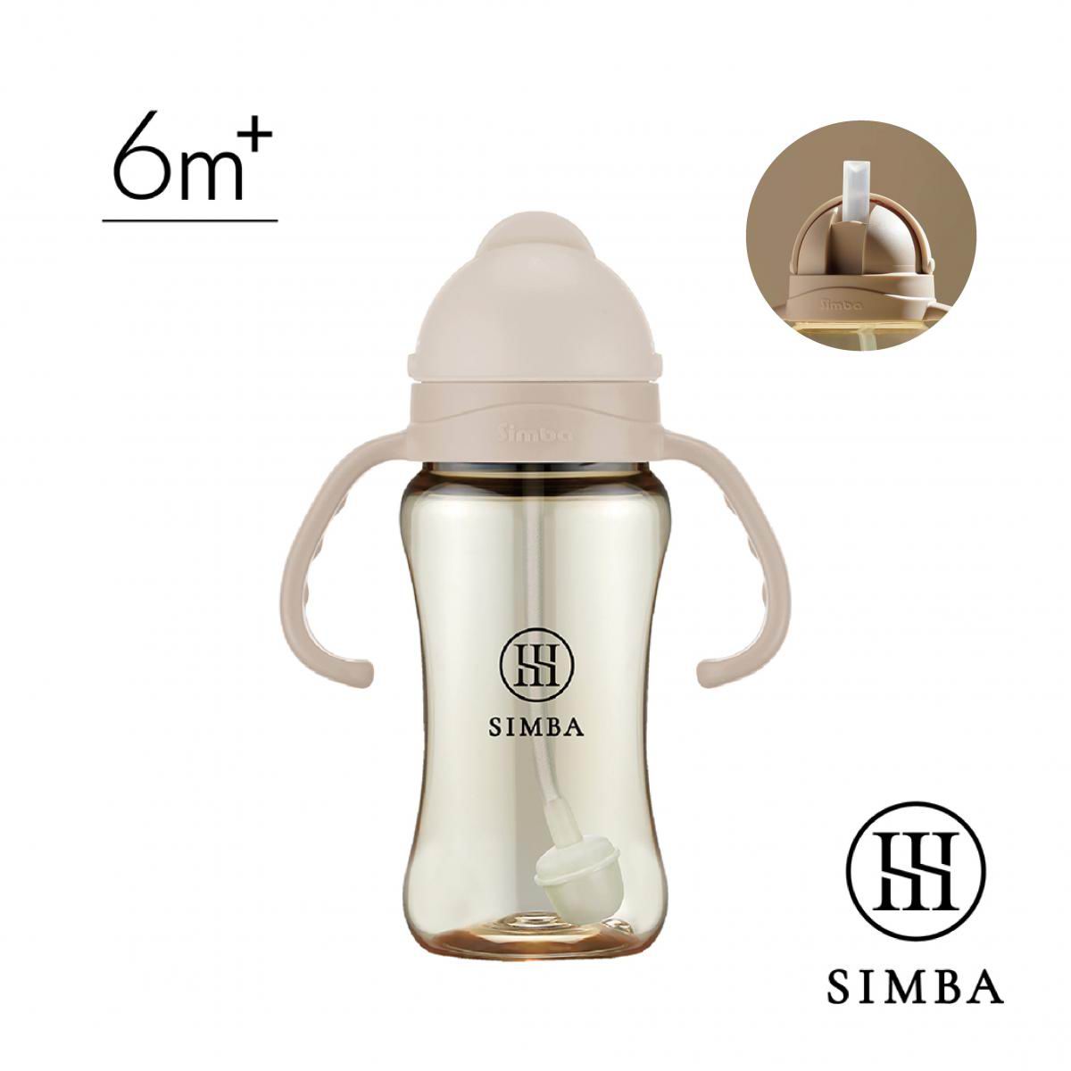 Simba 蘊蜜鉑金PPSU防漏滑蓋學習水杯