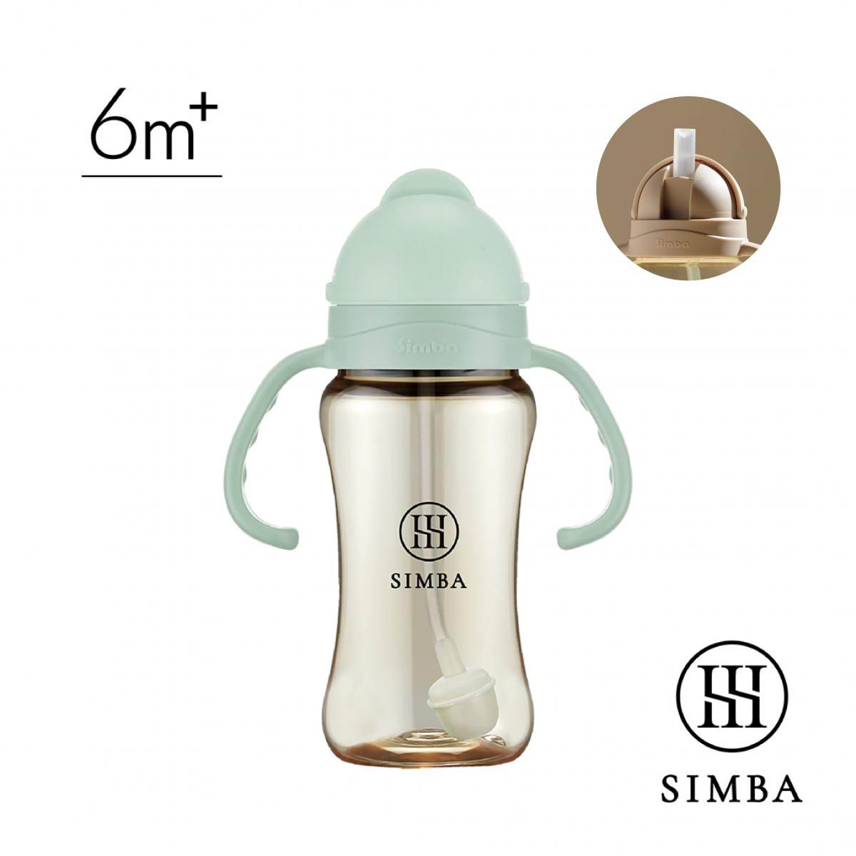 Simba 蘊蜜鉑金PPSU防漏滑蓋學習水杯