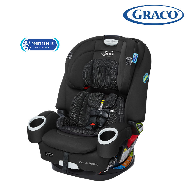 Graco 4Ever DLX SnugLock 4-in-1 全階段汽車安全座椅 [0 ~ 10歲] Tomlin 黑