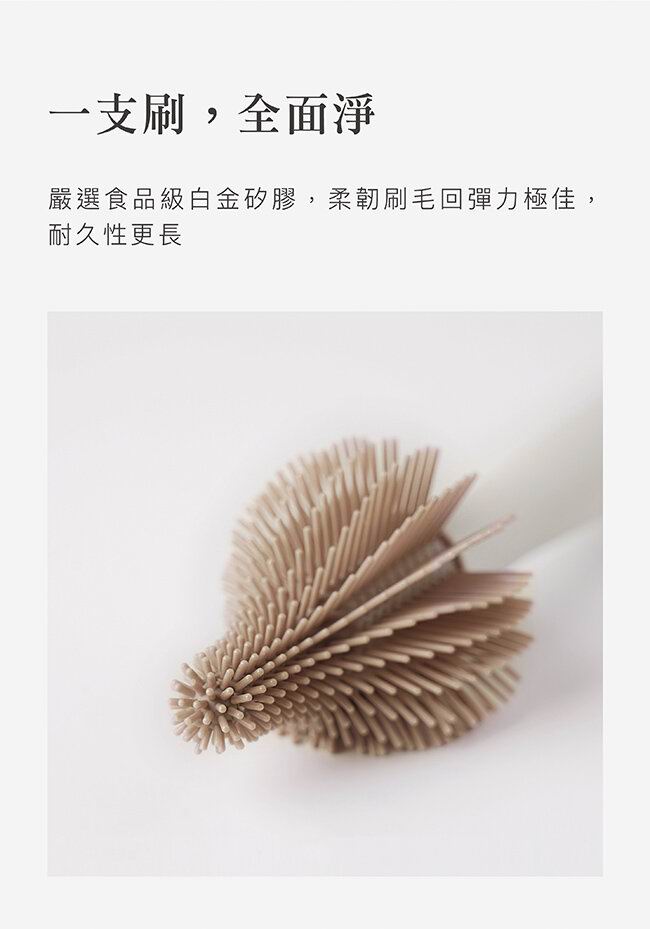 Simba 超柔無垢白金矽膠奶嘴刷 [矽膠奶嘴刷]
