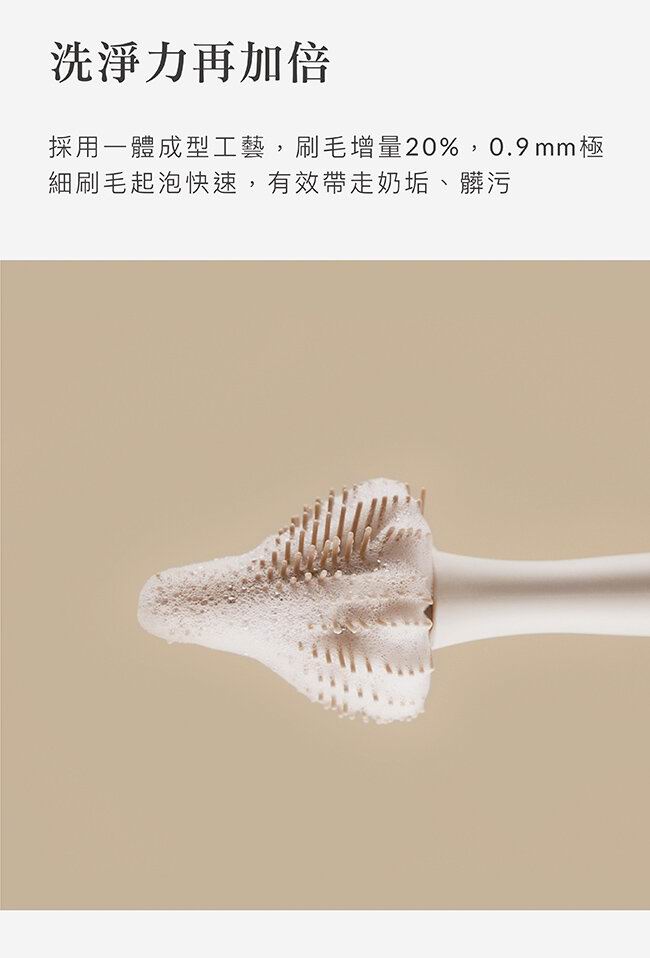 Simba 超柔無垢白金矽膠奶嘴刷 [矽膠奶嘴刷]