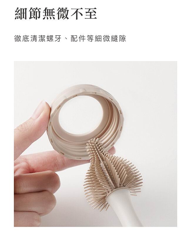 Simba 超柔無垢白金矽膠奶嘴刷 [矽膠奶嘴刷]