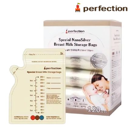 韓國 Jaco Perfection 感溫納米銀儲奶袋 250ml [120個]