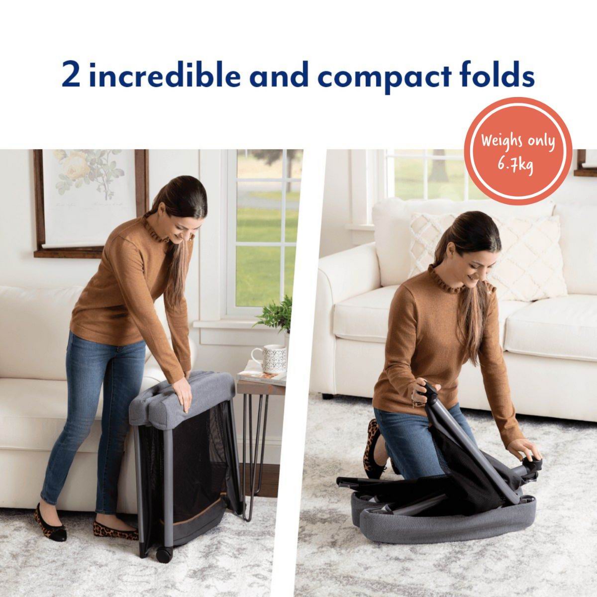 Graco FoldLite™ 輕量簡易收摺網床