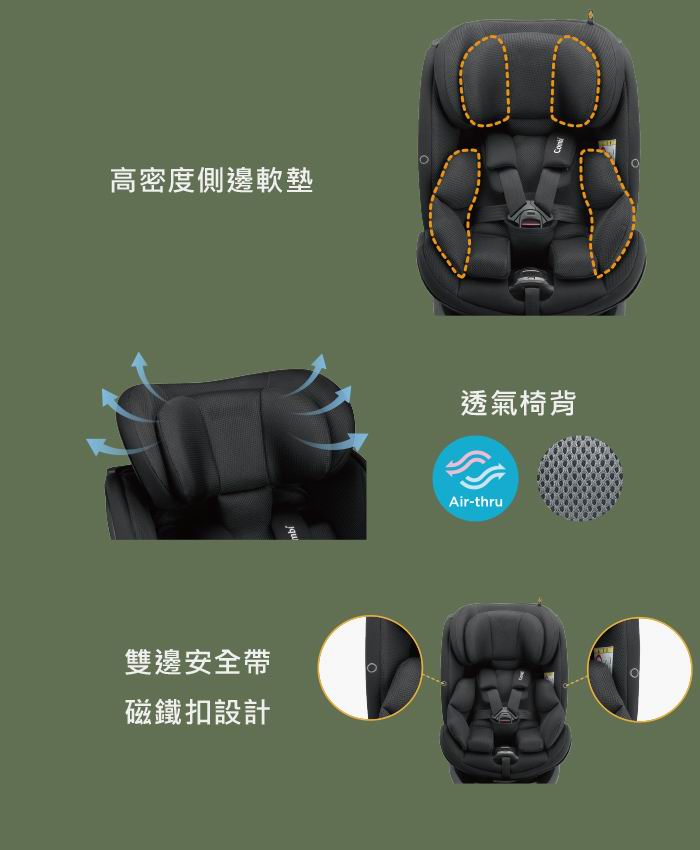 Combi CrossAge 360 ISOFIX Car Seat [初生~10歲]