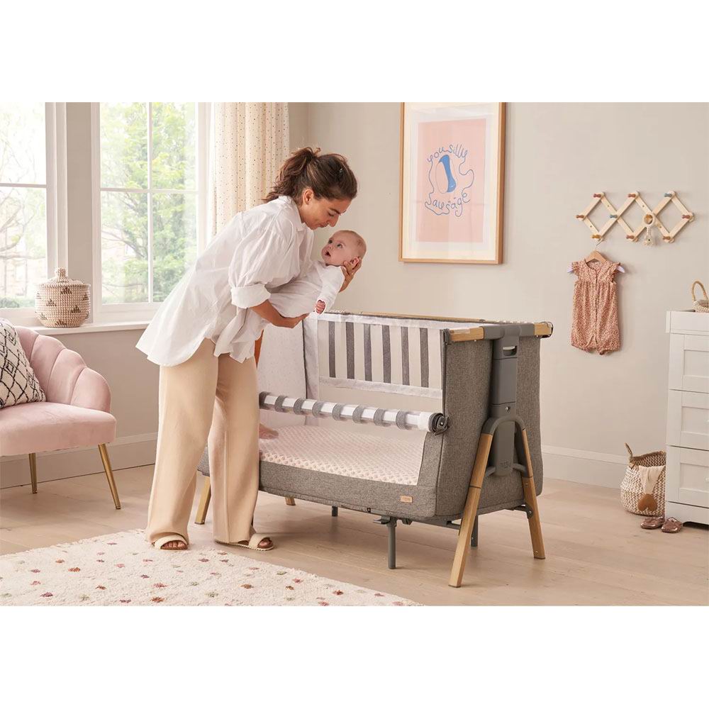 Tutti Bambini CoZee XL 基本號 – 2合1床邊床加嬰兒床