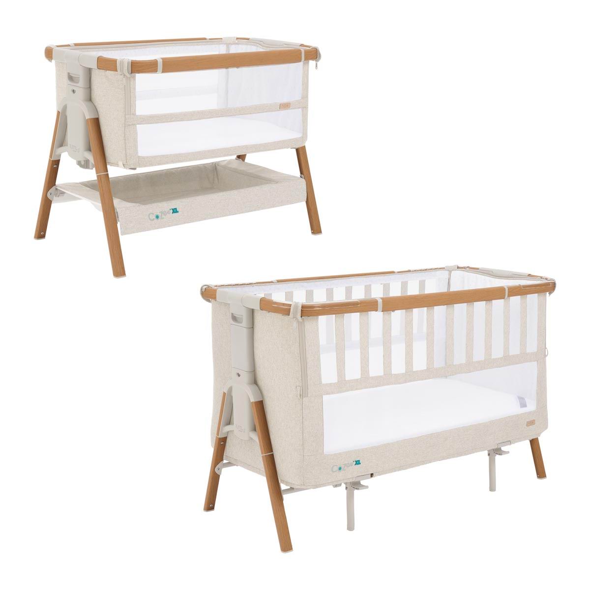 Tutti Bambini CoZee XL 基本號 – 2合1床邊床加嬰兒床