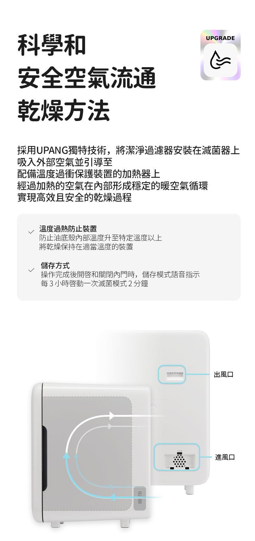 UPANG UP920 LED UV奶瓶烘乾消毒機 [Signature 2]