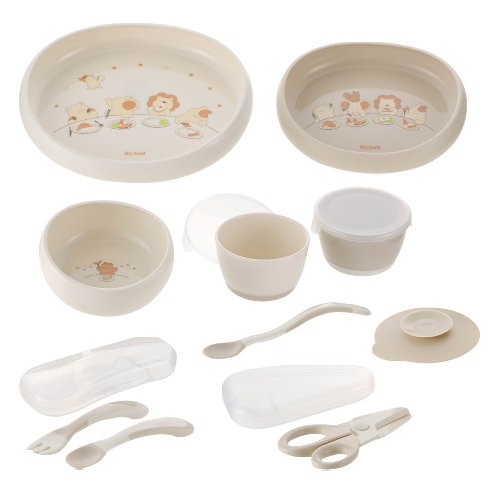 Richell TLI 豪華餐具禮盒