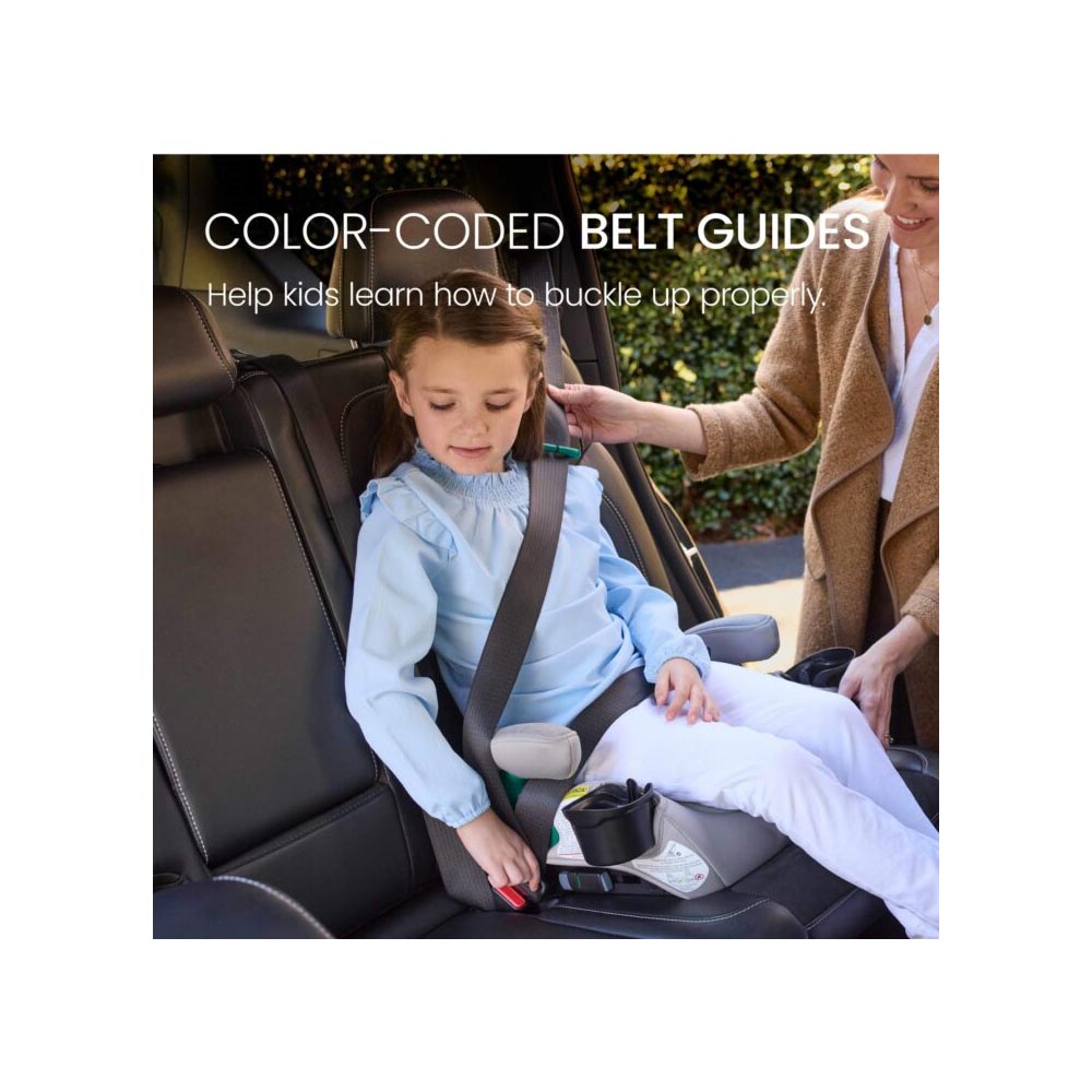 Britax UpNGo Click 便攜增高汽車座椅 (4-12歲) (40-120磅/46-63吋身高)
