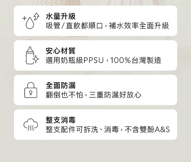 Simba 鉑金PPSU兒童直飲水壺400ml [直飲杯]