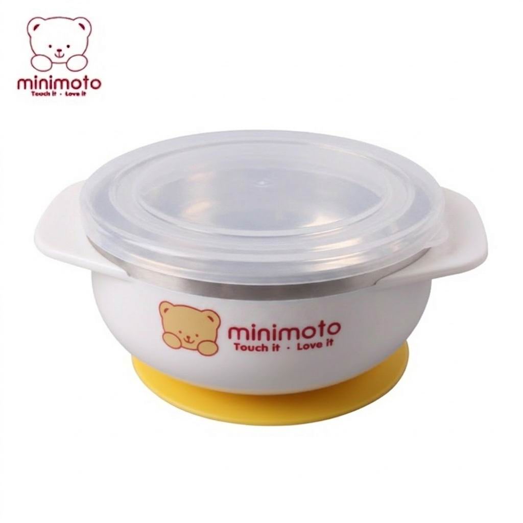 Minimoto 不鏽鋼吸盤碗