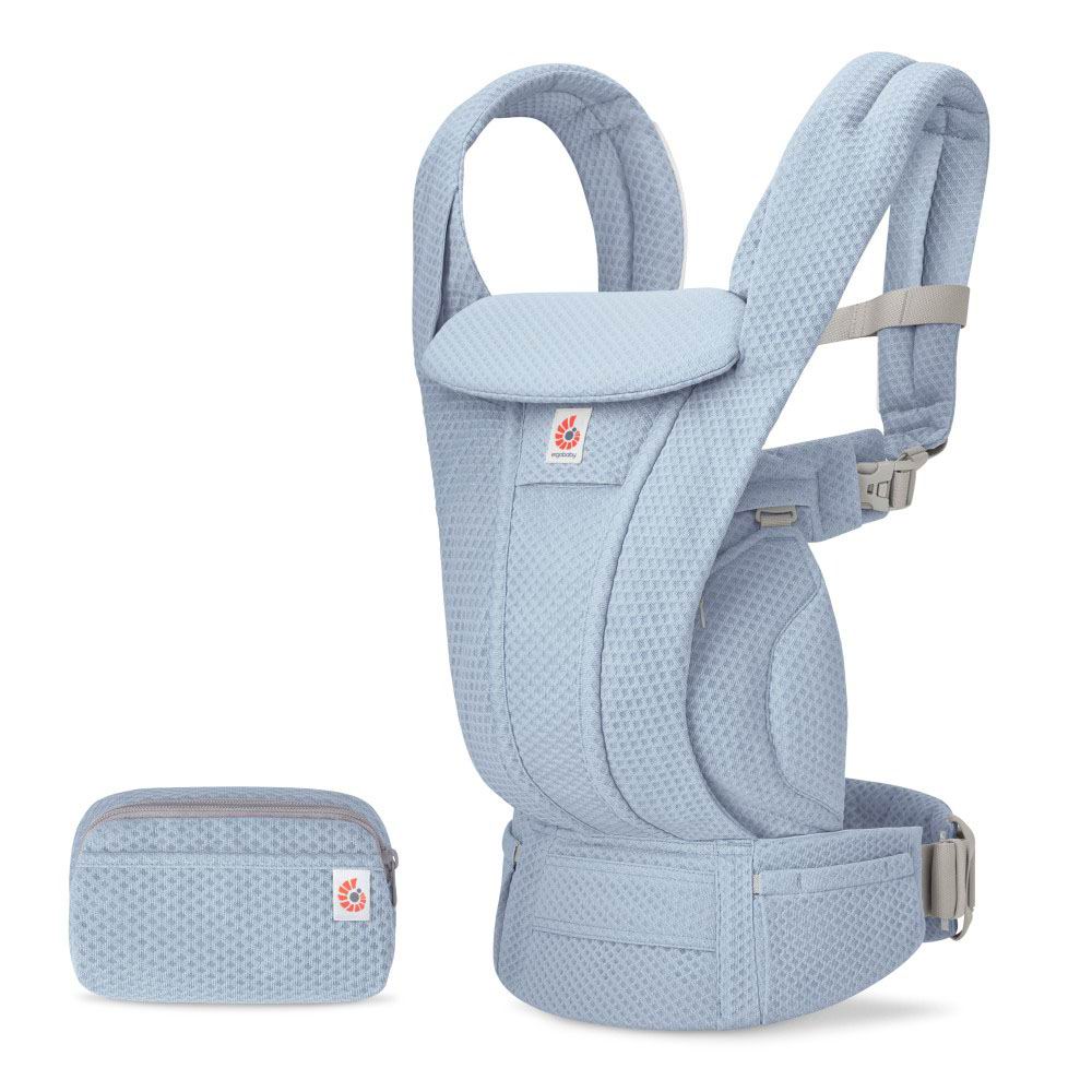 Ergobaby Omni Deluxe 多功能透氣嬰兒背帶/揹帶 - 寧靜藍