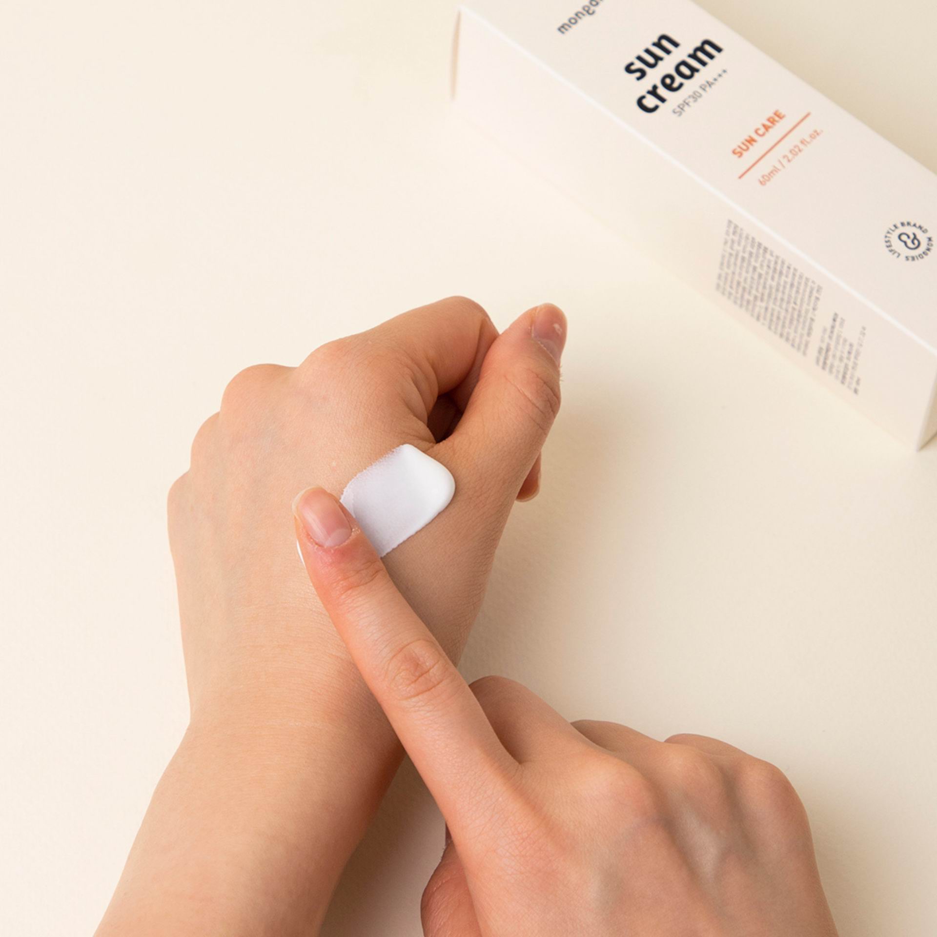 韓國 Mongdies Sun Cream 純物理防曬霜 60ml SPF30 PA+++ | 嬰兒 BB 保濕防曬推薦