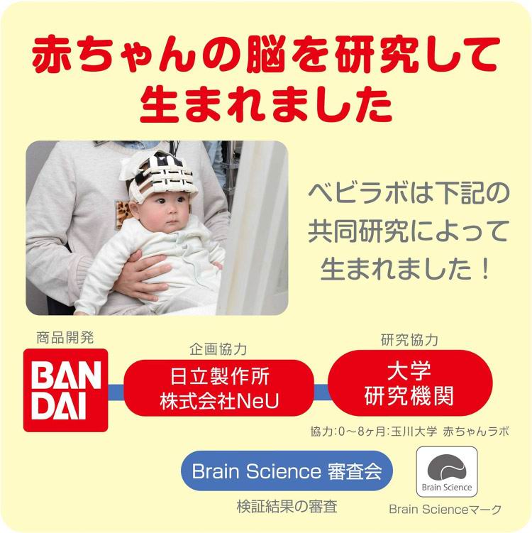 日本 Anpanman 麵包超人嬰兒能抓能滾布偶球 / 幼兒手握搖鈴布球 (萬代 Babylab 腦發育系列) | 日本 Bandai 正版香港專賣