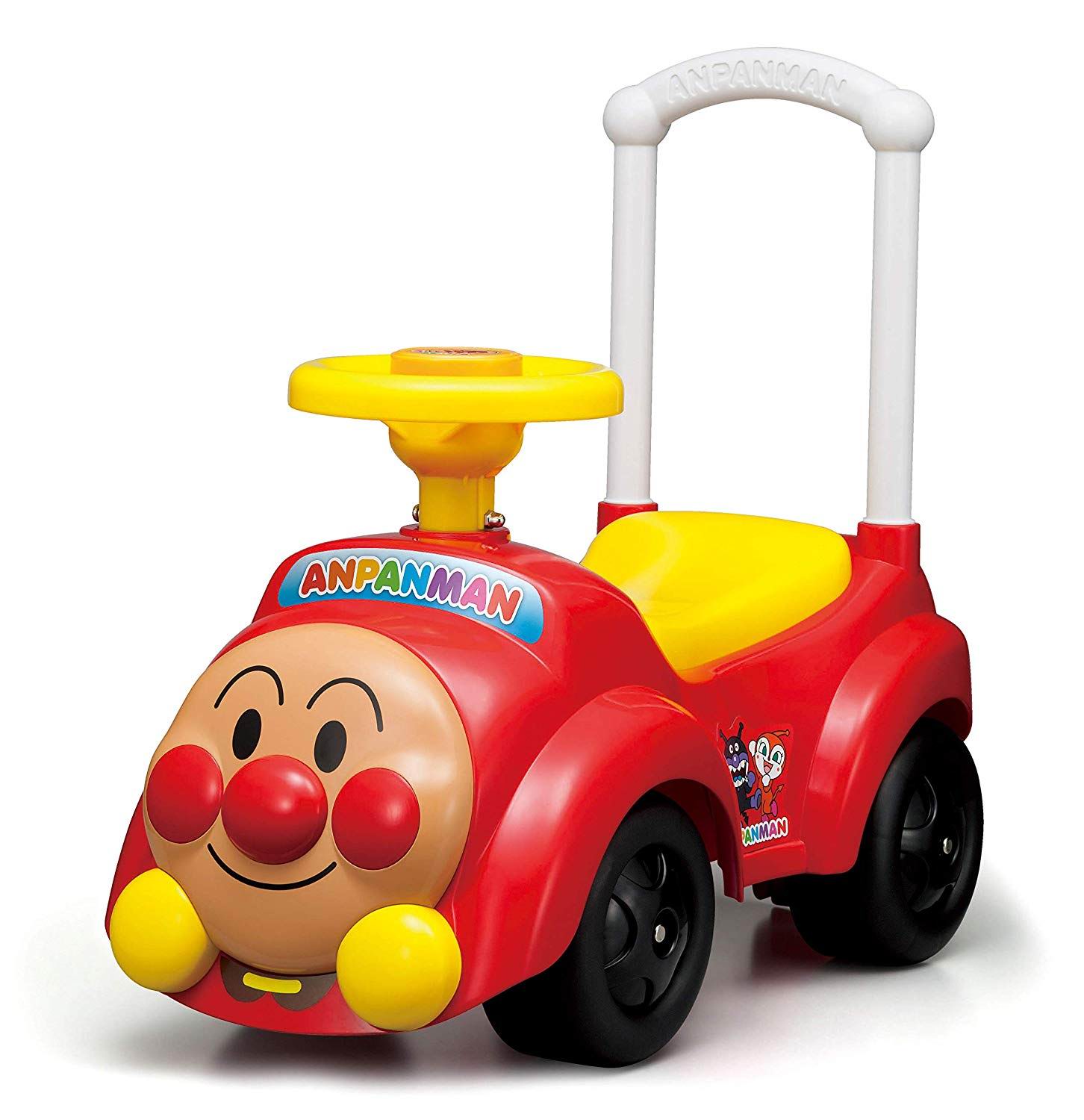 日本正版 Anpanman 麵包超人音樂學行車與兒童滑步車