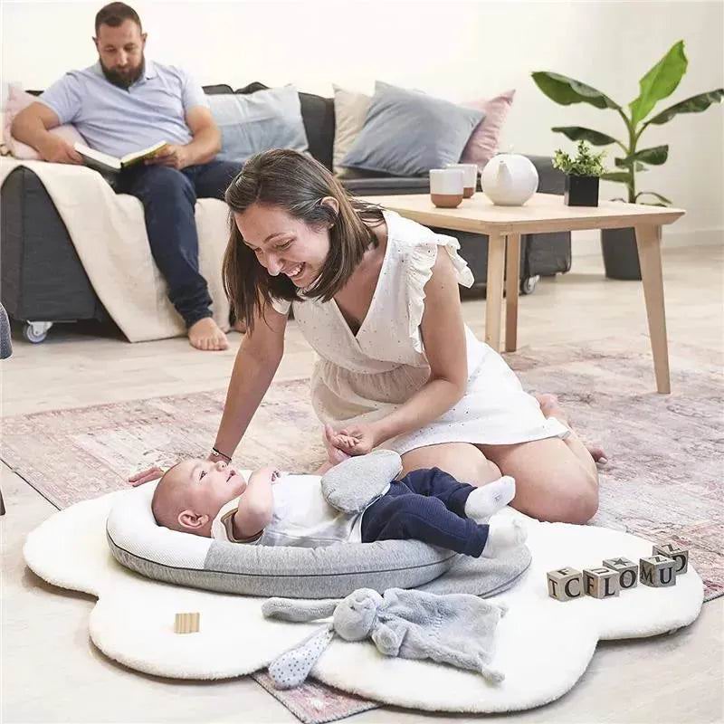 法國 Babymoov CloudNest 初生安睡睡眠墊|防腸絞痛有機棉床墊 (香港原裝行貨)
