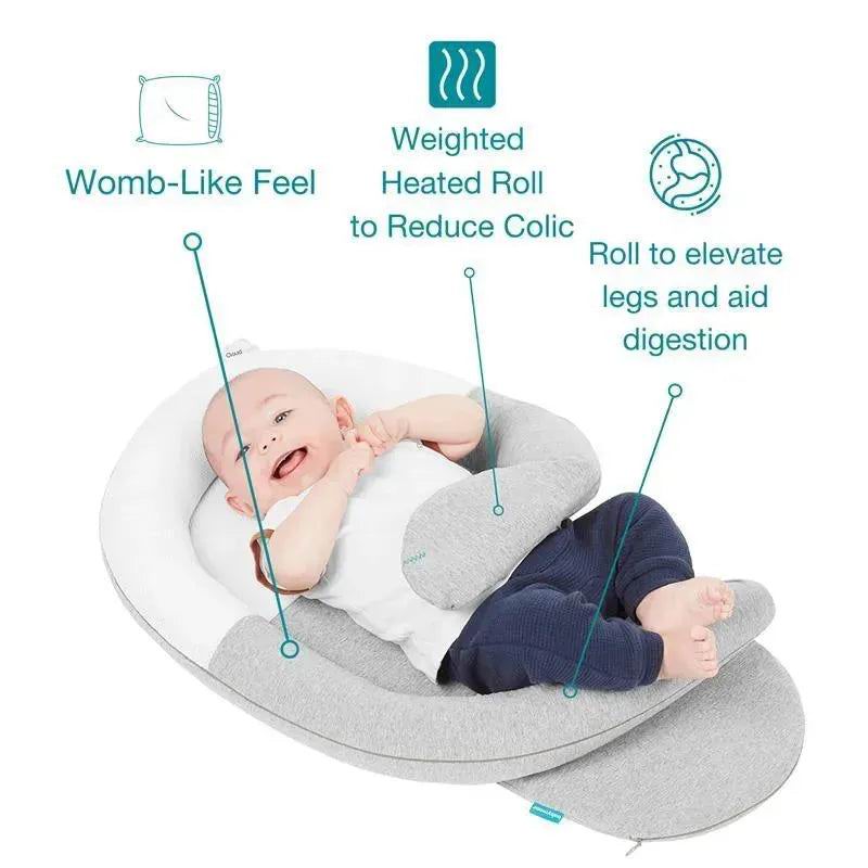 法國 Babymoov CloudNest 初生安睡睡眠墊|防腸絞痛有機棉床墊 (香港原裝行貨)