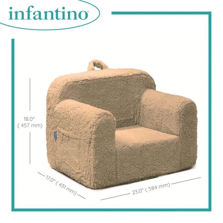 Infantino 超柔軟舒適梳化 | 兒童輕巧可拆洗沙發 (適合10個月以上)