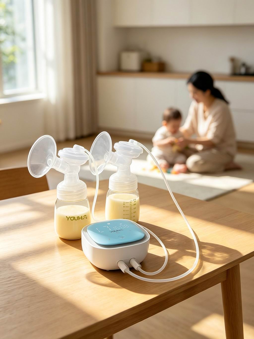 YOUHA 優合 Empower 雙邊電動吸奶器 | 雙馬達泵奶器 香港行貨