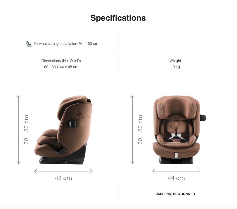 德國 Britax Roemer ADVANSAFIX PRO 兒童安全座椅 (76-150cm / 15個月-12歲) | i-Size 認證 ISOFIX (Britax Römer)