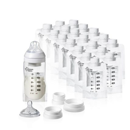 Tommee Tippee Express & Go 儲奶袋套裝