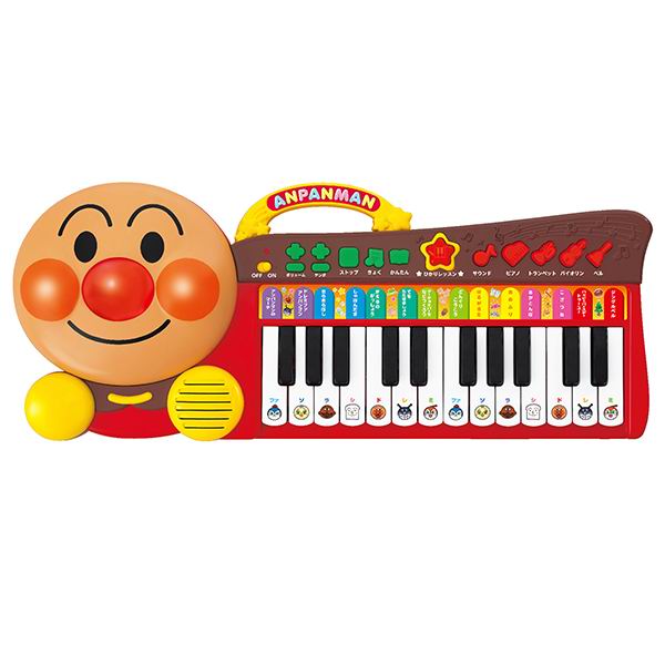 麵包超人發光音樂小鋼琴 育腦玩具