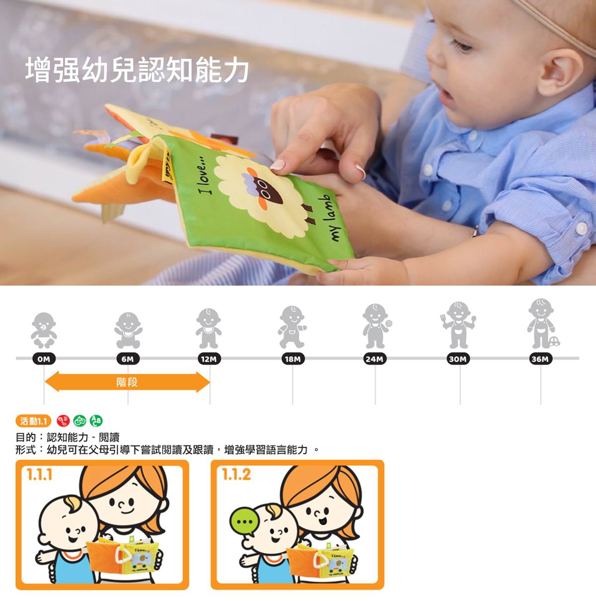 K's Kids 寶寶的小布書 Baby's First Word (KA10766)