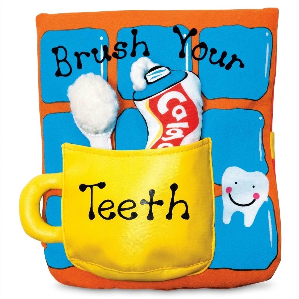 K's Kids 布書 Brush Your Teeth 刷牙學習