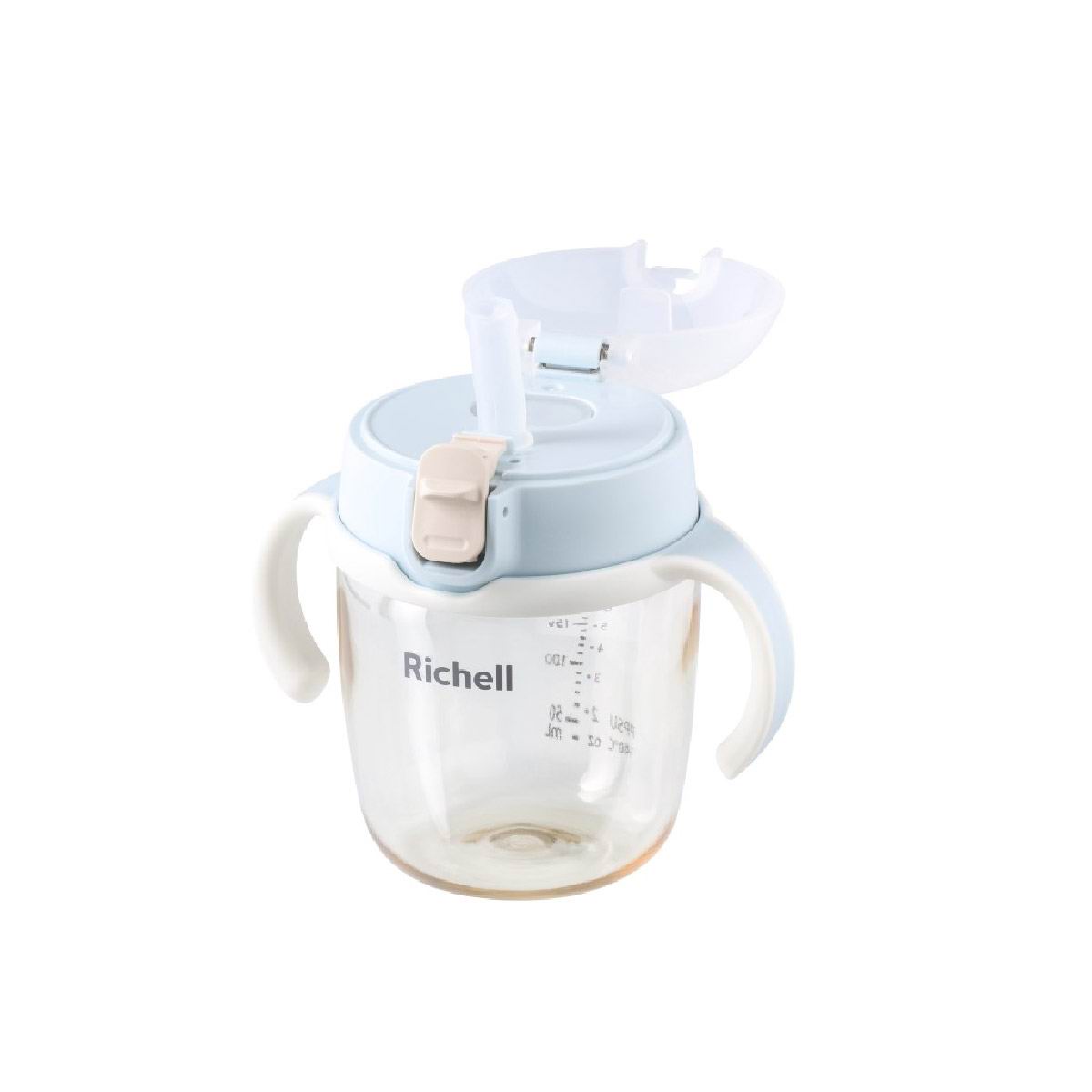 Richell PPSU 防嗆型吸管水杯 260ml
