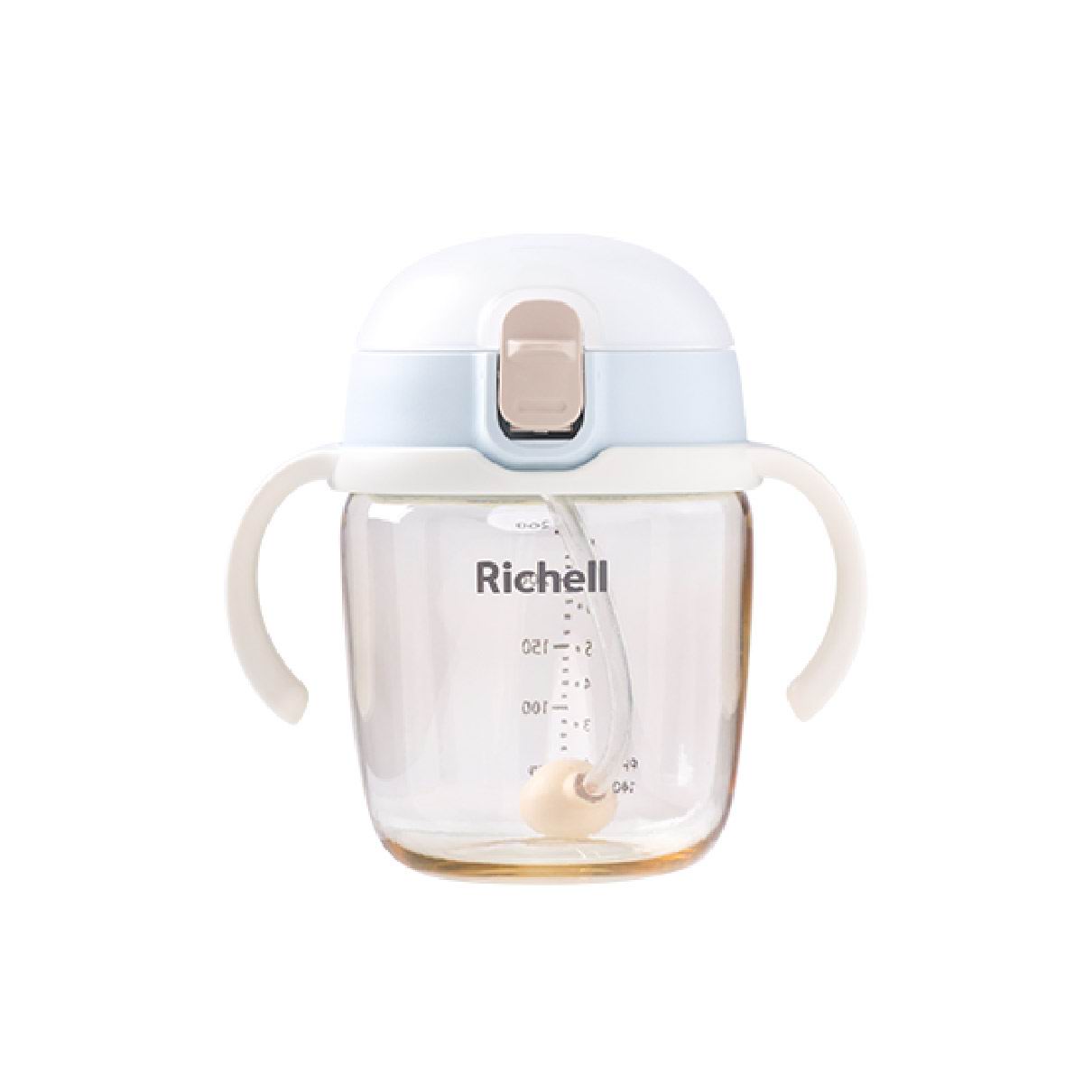 Richell PPSU 防嗆型吸管水杯 260ml