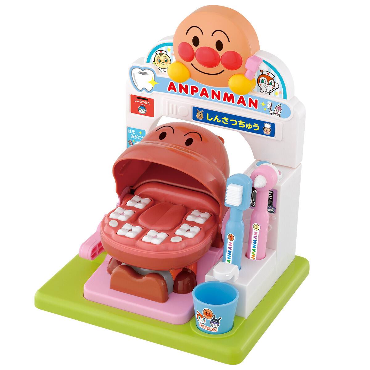 ANPANMAN 麵包超人發聲牙醫玩具 有聲牙醫遊玩組