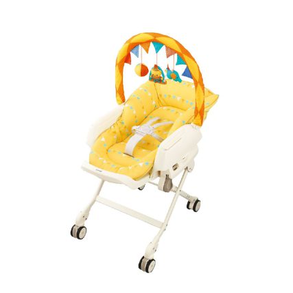 Combi Joy 手動安撫餐搖椅 (Circus Yellow)