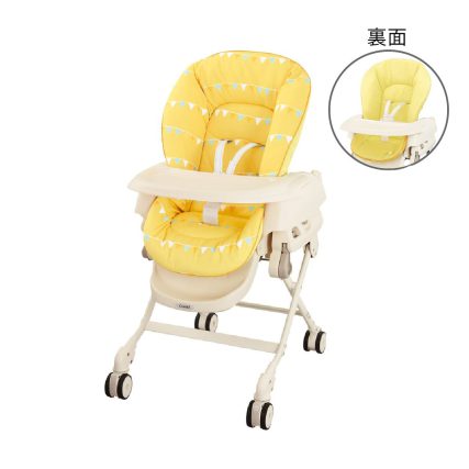 Combi Joy 手動安撫餐搖椅 (Circus Yellow)