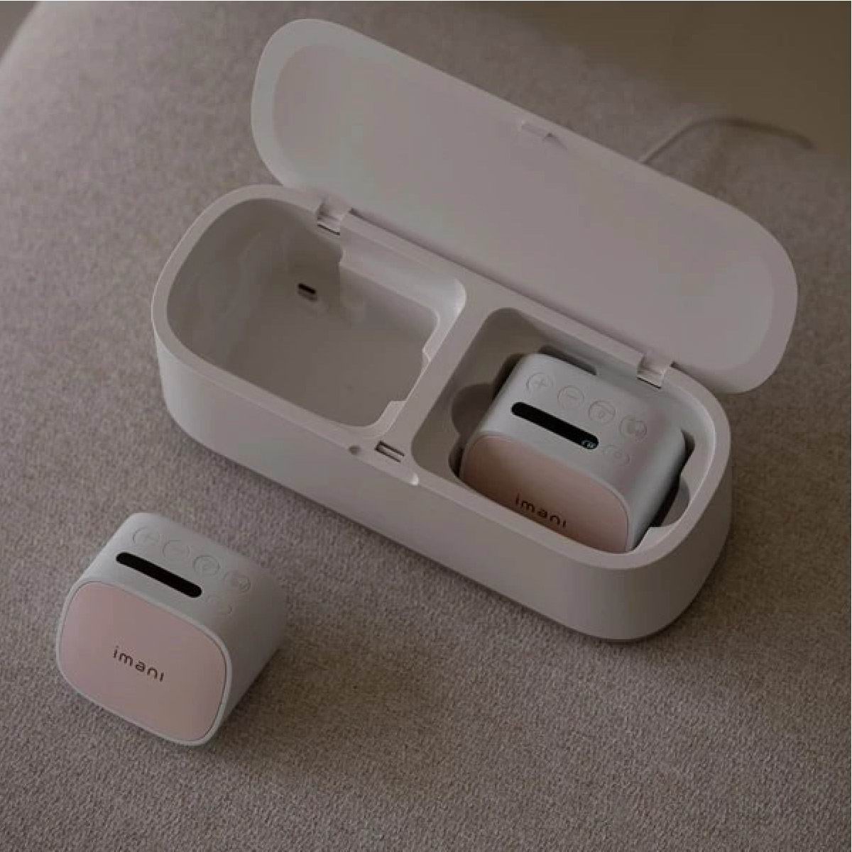 穿戴式便攜泵奶器 imani i2 plus pro 便攜套裝 (雙機充電盒版)