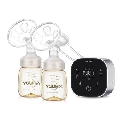 Youha The ONE 智能雙邊電動吸奶器全套配件與主機展示
